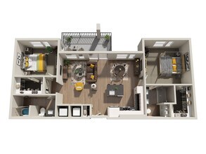 Hays St Bridge 6310 floor plan